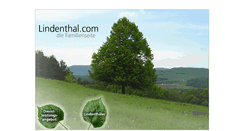 Desktop Screenshot of lindenthal.com